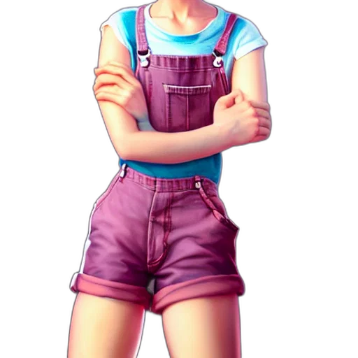 staff, dress, face, 3d render, concept art, pixel art, anime, pastel transparent PNG cut-out