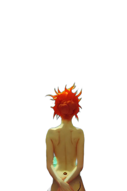crown, creature, hair, dress transparent PNG cut-out