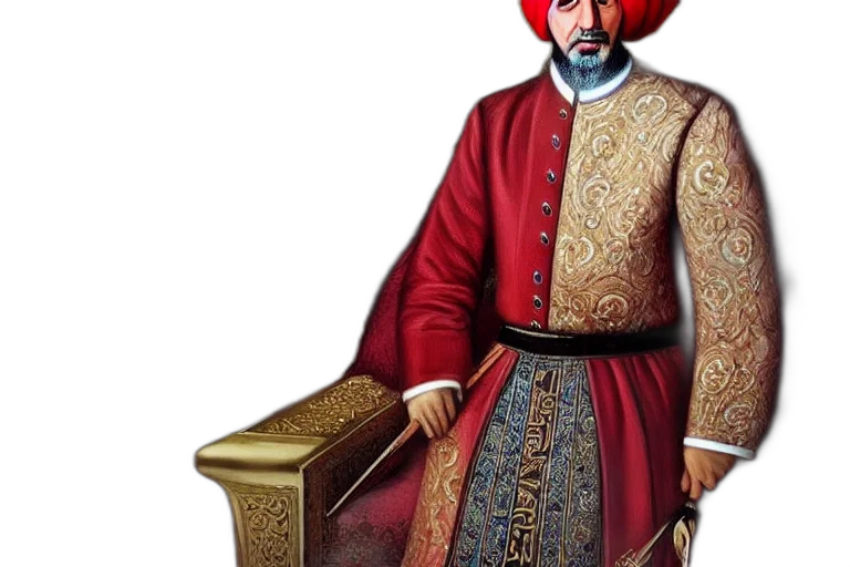 staff, sword, oil painting, photorealistic transparent PNG cut-out