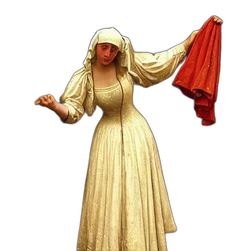 dress, staff, jacket, mask transparent PNG cut-out