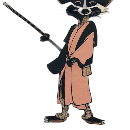 staff, animal, mask, weapon, concept art, cartoon, anime, pixel art transparent PNG cut-out
