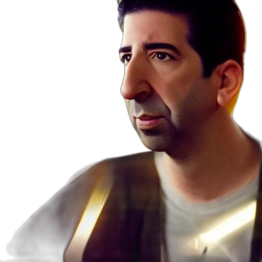face, photorealistic, concept art, 3d render transparent PNG cut-out