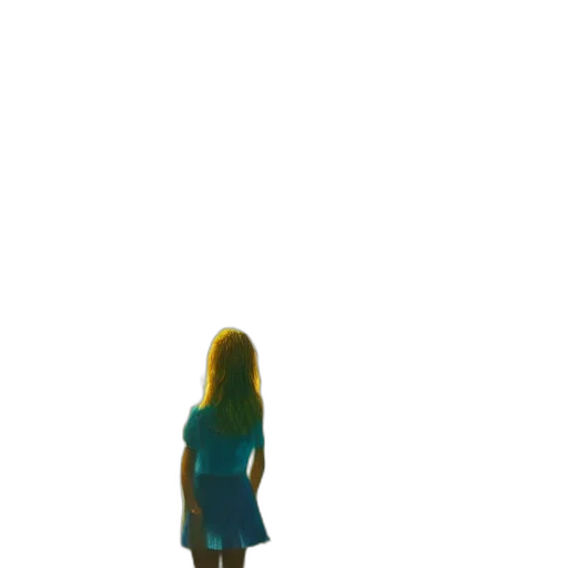 dress, robot, bottle, hair transparent PNG cut-out