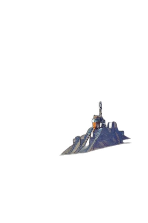 building, crown, robot, weapon transparent PNG cut-out