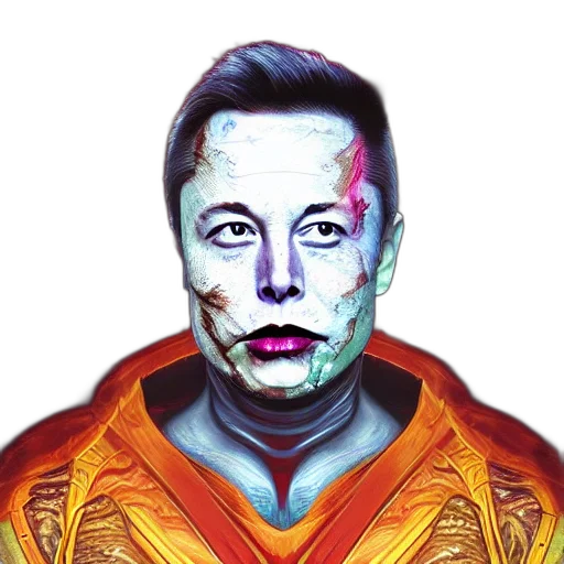 robot, face, mask, jacket transparent PNG cut-out