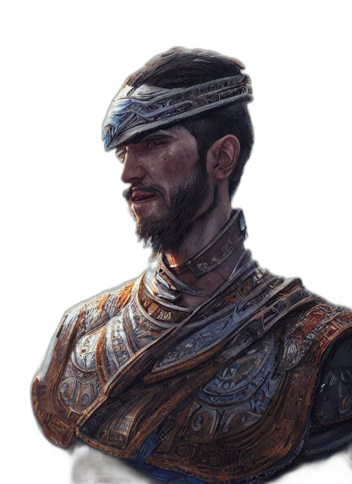 face, crown, sword, staff transparent PNG cut-out