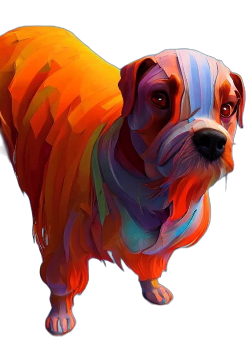 animal, creature, face, staff, concept art, pixel art, photorealistic, fantasy art transparent PNG cut-out