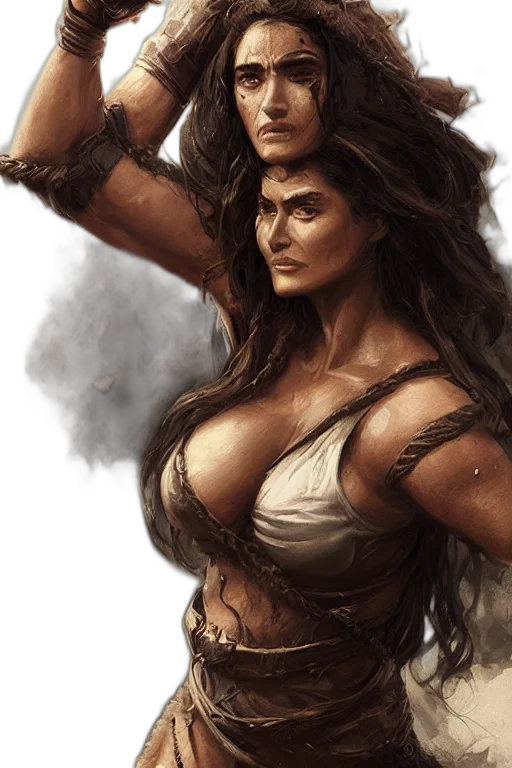 fantasy art, comic book art, concept art, photorealistic transparent PNG cut-out
