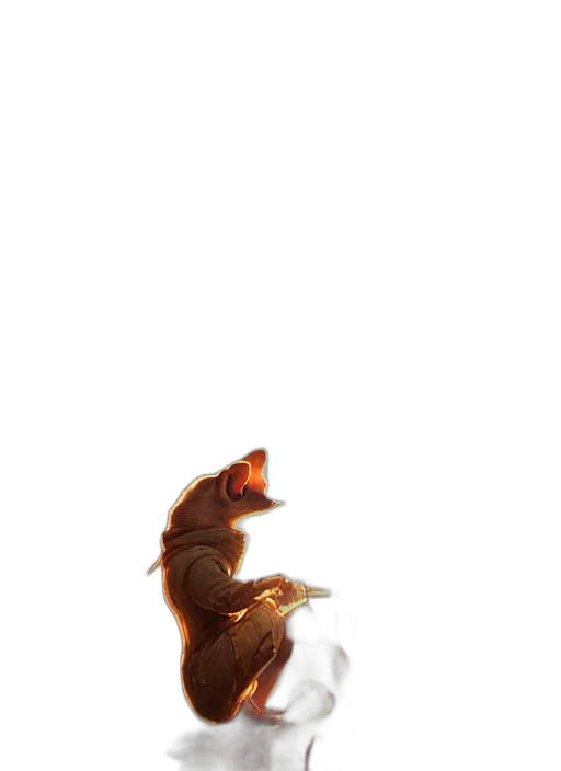 dragon, creature, animal, staff, concept art, 3d render, fantasy art, watercolor transparent PNG cut-out