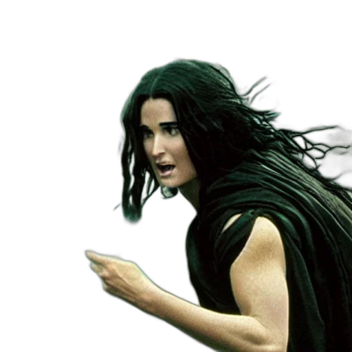 hair, concept art, fantasy art, comic book art transparent PNG cut-out