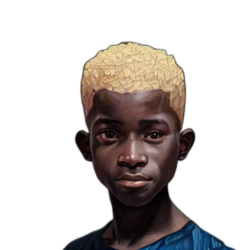 face, hair, animal, creature, concept art, cartoon, photorealistic, pixel art transparent PNG cut-out