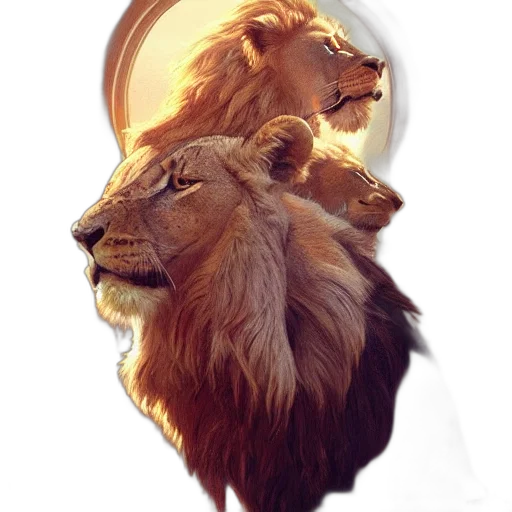 crown, animal, photorealistic, fantasy art, concept art, oil painting, william, dafoe transparent PNG cut-out