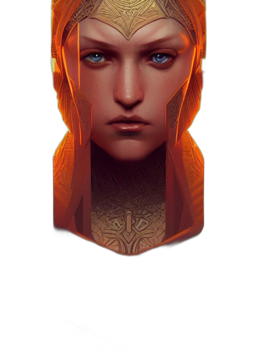 face, robot, mask, crown transparent PNG cut-out