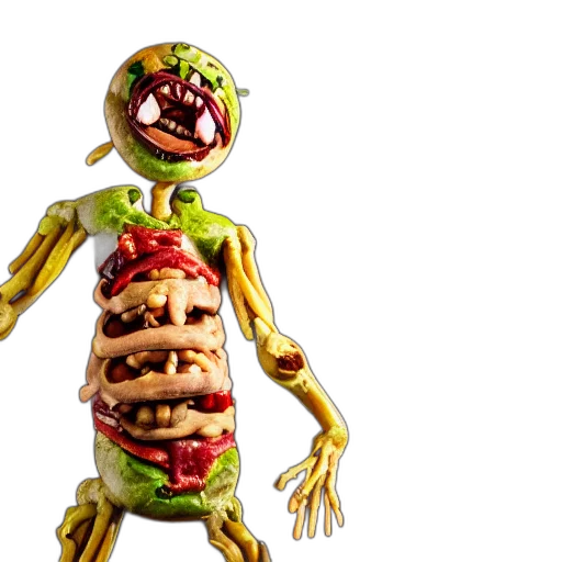 creature, food, robot, concept art transparent PNG cut-out