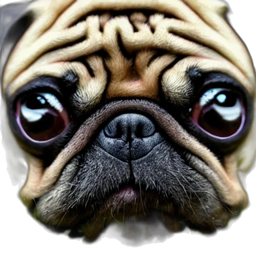 face, animal, creature, mask transparent PNG cut-out