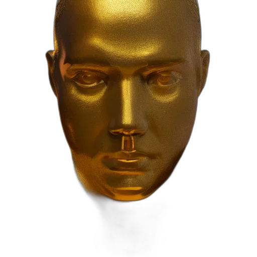 mask, face, crown, jewelry, 3d render, photorealistic, concept art, vaporwave transparent PNG cut-out