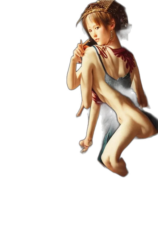 dress, concept art, 3d render, photorealistic transparent PNG cut-out