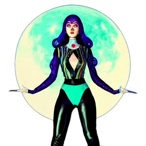 comic book art, concept art, cartoon, fantasy art transparent PNG cut-out
