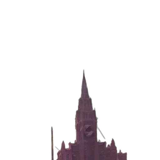 building, crown, staff, sword, concept art, pixel art, 3d render, vaporwave transparent PNG cut-out