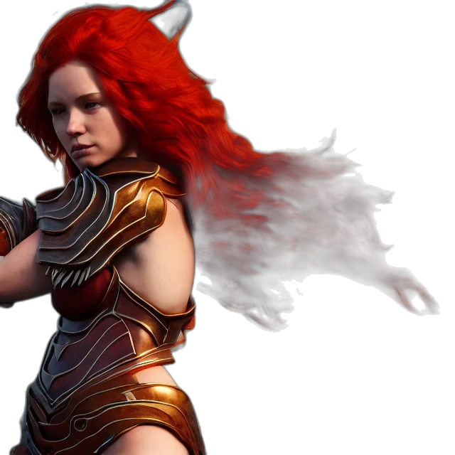 fantasy art, concept art, 3d render, comic book art transparent PNG cut-out