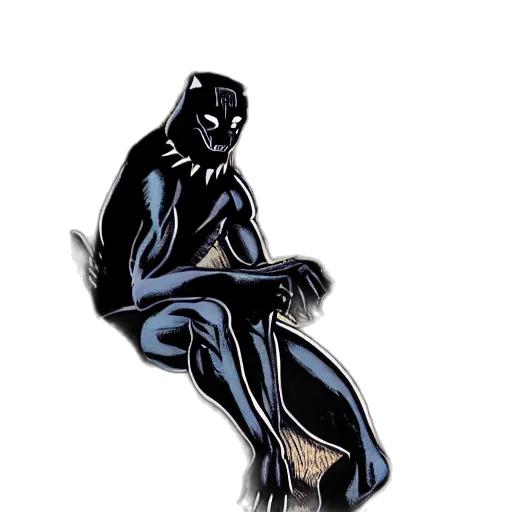 mask, animal, creature, comic book art, concept art, cartoon, 3d render, dark transparent PNG cut-out
