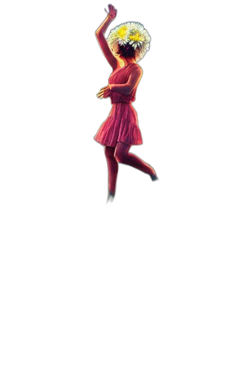 dress, creature, robot, staff, 3d render, concept art, pixel art, comic book art transparent PNG cut-out