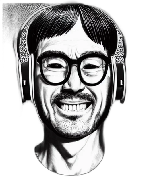face, staff, cartoon, photorealistic transparent PNG cut-out
