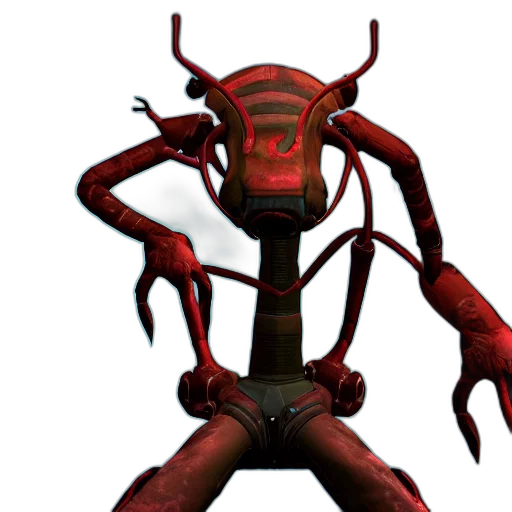 creature, robot, animal, staff transparent PNG cut-out