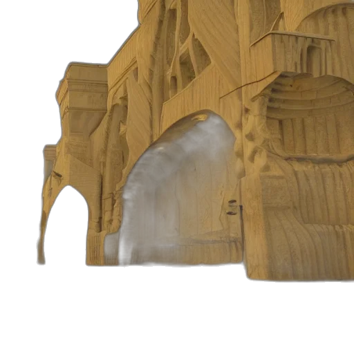 building, crown, mask, face transparent PNG cut-out