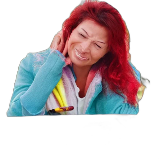 jacket, face, staff, jewelry transparent PNG cut-out