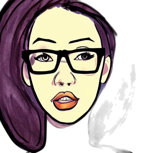face, staff, cartoon, photorealistic transparent PNG cut-out
