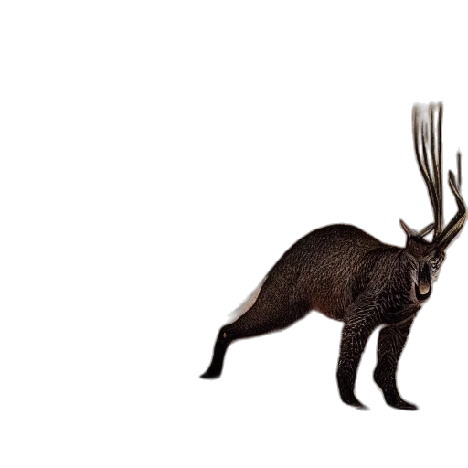 animal, creature, staff, weapon transparent PNG cut-out