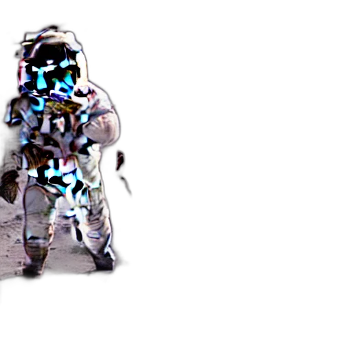 robot, jacket, staff, weapon, concept art, 3d render, pixel art, cyberpunk transparent PNG cut-out