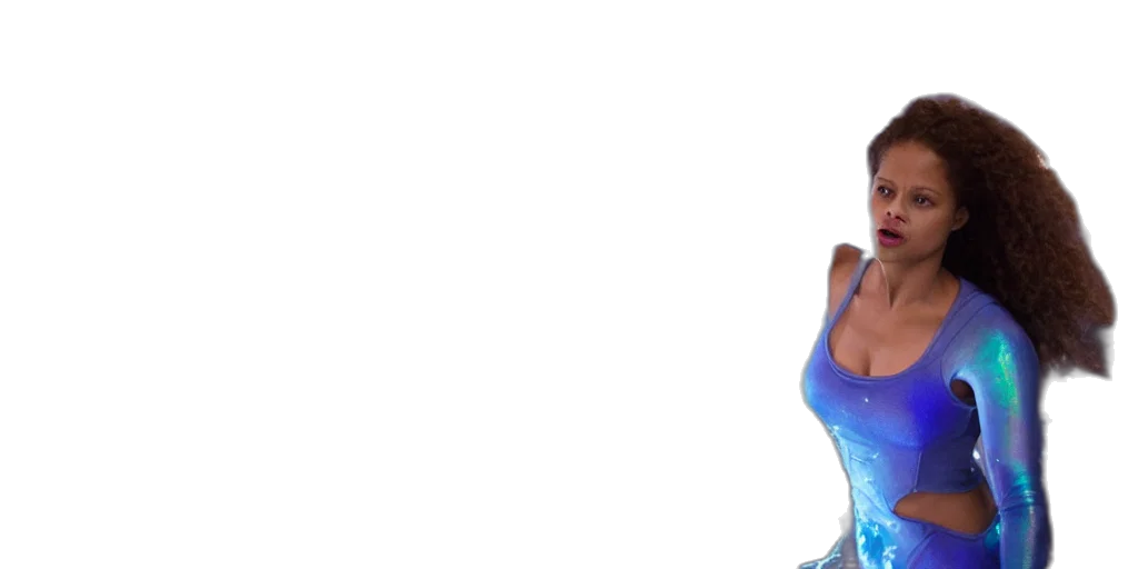 mask, face, staff, robot, 3d render, vaporwave, concept art, photorealistic transparent PNG cut-out