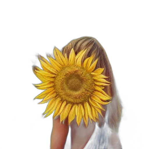 flower, dress, crown, mask, photorealistic, 3d render, oil painting, watercolor transparent PNG cut-out
