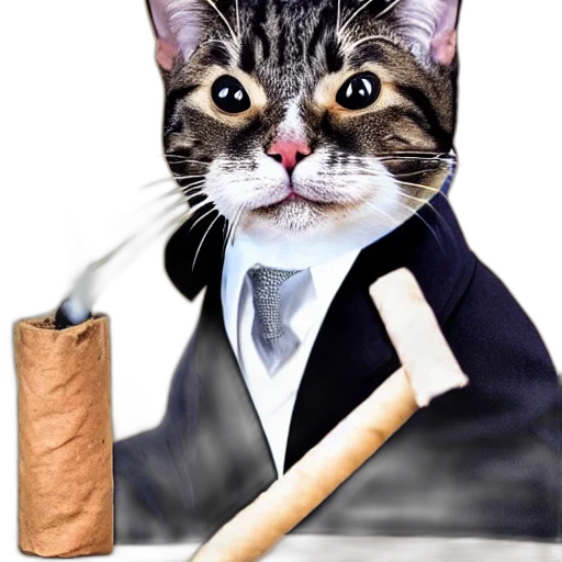staff, animal, jacket, weapon transparent PNG cut-out