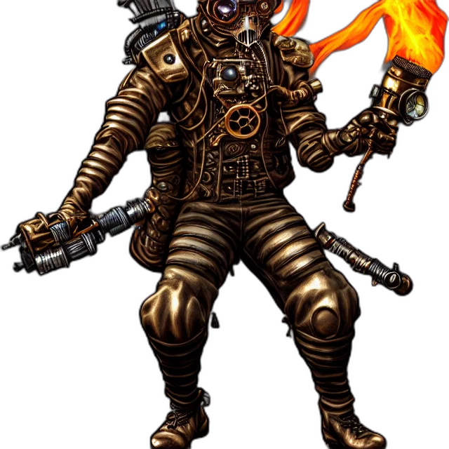 staff, weapon, robot, concept art transparent PNG cut-out