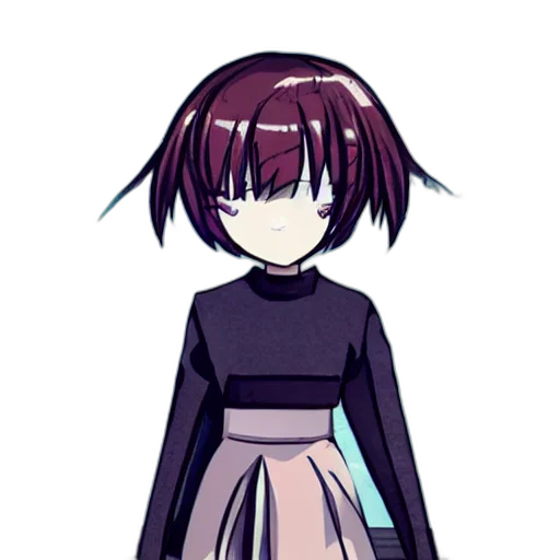 dress, staff, jacket, creature transparent PNG cut-out
