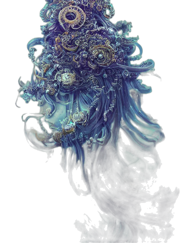 crown, mask, creature, face transparent PNG cut-out