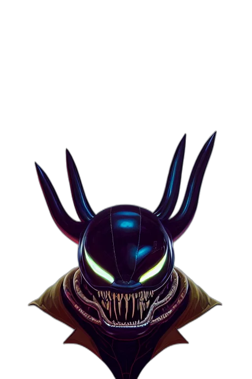 mask, creature, robot, face transparent PNG cut-out