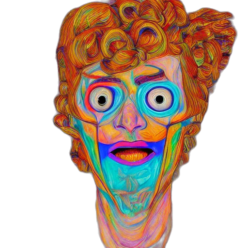 face, mask, creature, robot transparent PNG cut-out