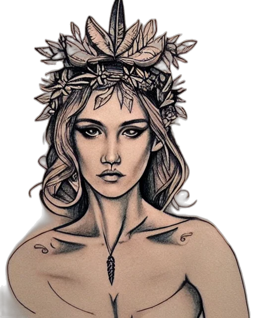 crown, jewelry, hat, fantasy art, photorealistic, comic book art, watercolor, earth tones transparent PNG cut-out
