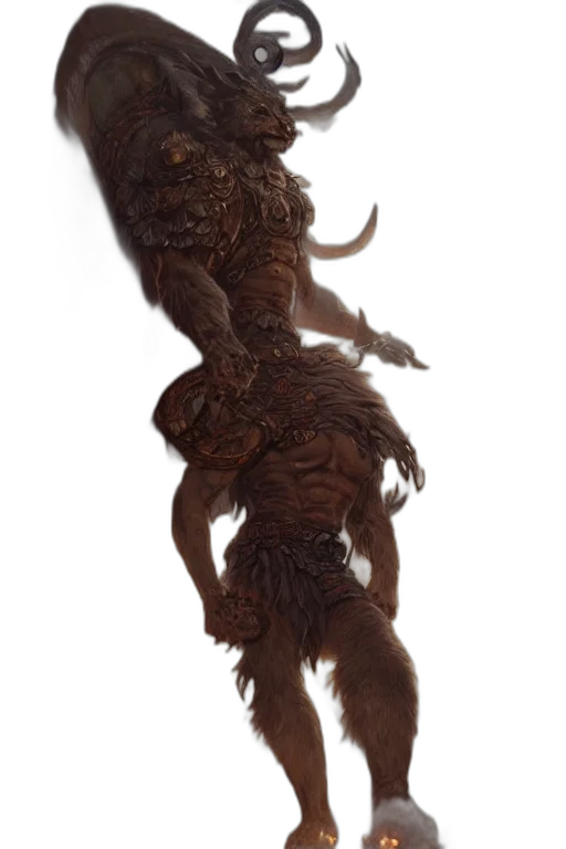 staff, hair, creature, animal transparent PNG cut-out