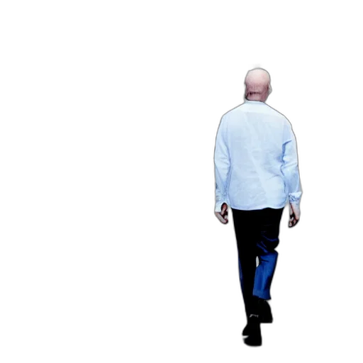 jacket, staff, umbrella, robot transparent PNG cut-out