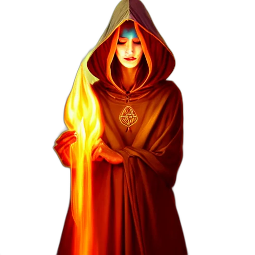 staff, mask, jacket, dress, fantasy art, concept art, pixel art, 3d render transparent PNG cut-out