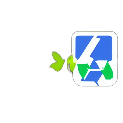 pixel art, 3d render, green, blue transparent PNG cut-out