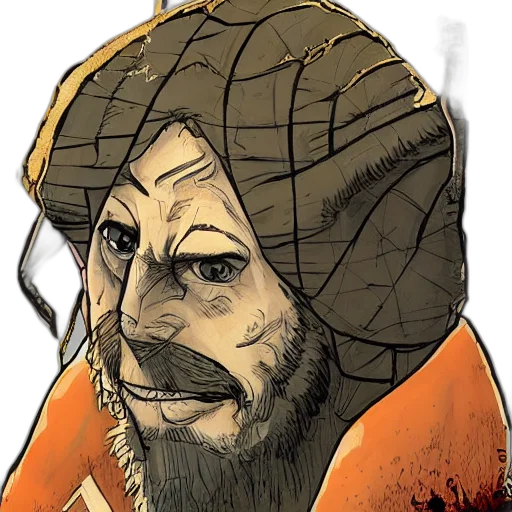 face, mask, comic book art, concept art, watercolor, cartoon, portrait, reddit transparent PNG cut-out