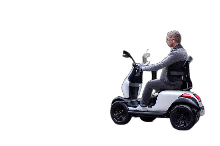 car, robot, weapon, creature, 3d render, concept art, mobility, scooter transparent PNG cut-out