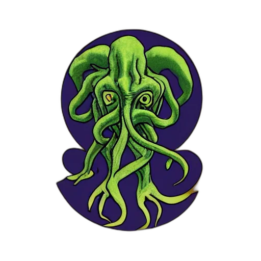 creature, staff, hair, crown transparent PNG cut-out