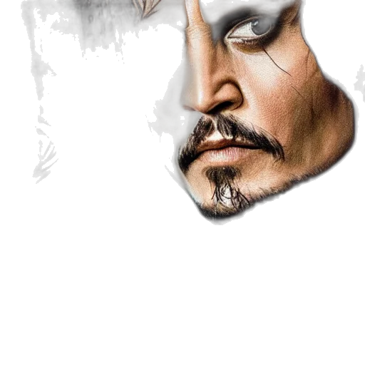face, mask, photorealistic, comic book art, fantasy art, concept art, symmetry, photography transparent PNG cut-out